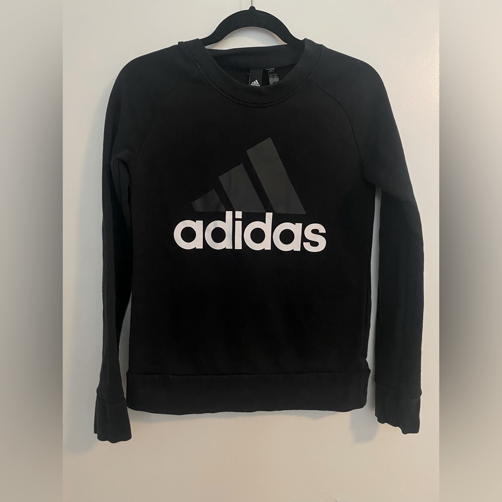 Black Adidas Pullover Sweater Size S